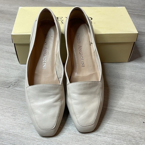 Enzo Angiolini Tan Leather Liberty Loafer Size 7.5 - Picture 1 of 5